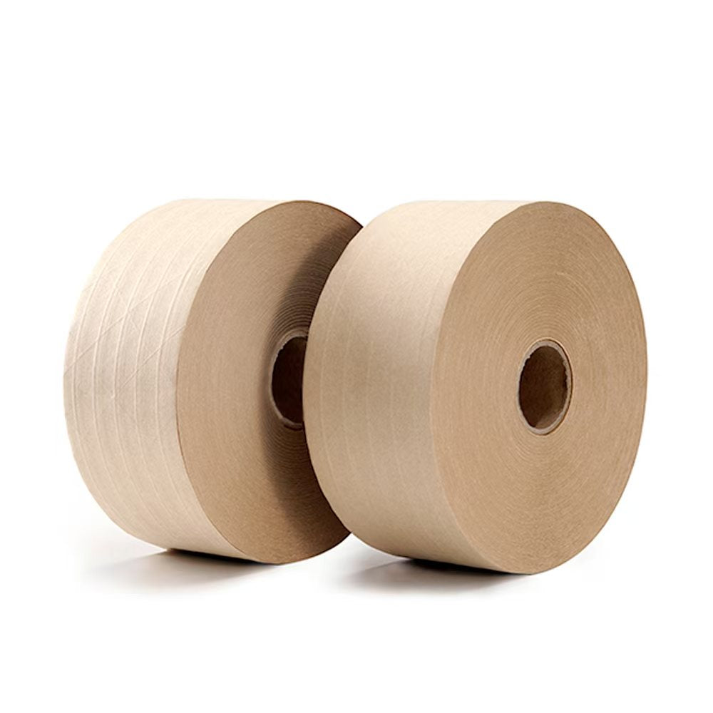 JLN-8150 Natural Reinforced Water Activated Gummed Paper Tape